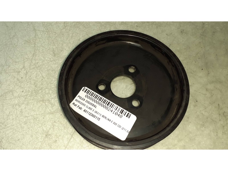 Recambio de bomba direccion para mercedes-benz clase e (w211) berlina e 320 cdi (211.026) referencia OEM IAM A6112300115  POLEA