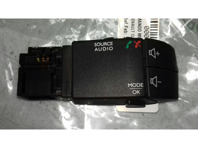 Recambio de mando multifuncion para renault clio iv business referencia OEM IAM 255522448R 344422023GB 