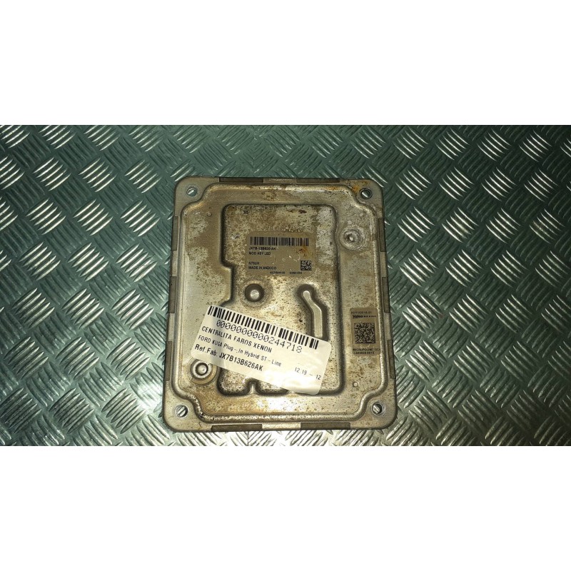 Recambio de centralita faros xenon para ford kuga plug-in hybrid st-line referencia OEM IAM JX7B13B626AK 22302H10142 A2C75548109