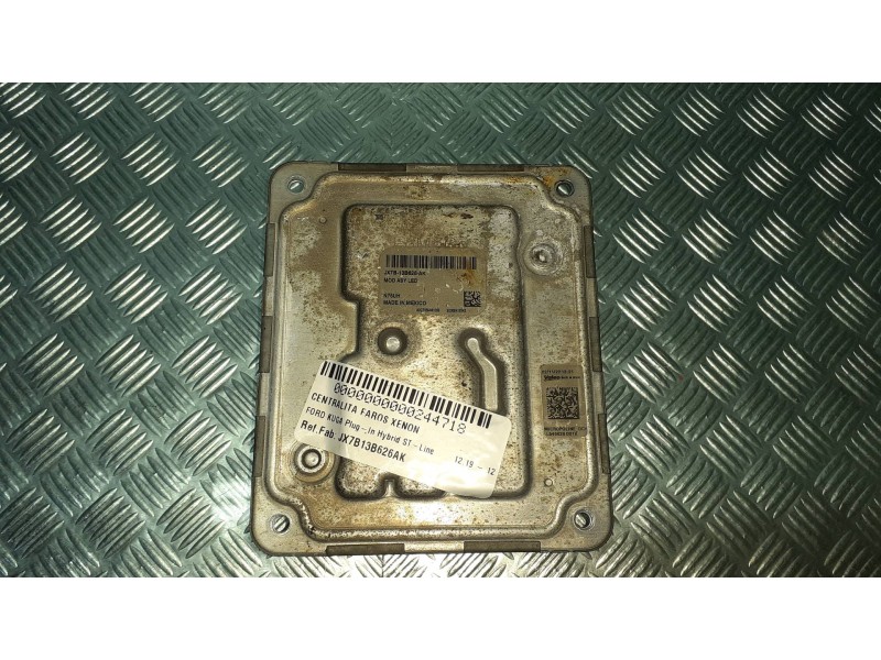 Recambio de centralita faros xenon para ford kuga plug-in hybrid st-line referencia OEM IAM JX7B13B626AK 22302H10142 A2C75548109