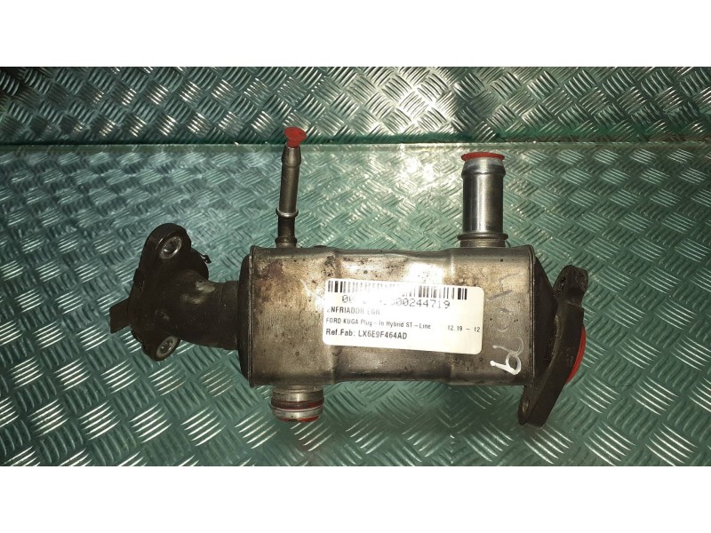 Recambio de enfriador egr para ford kuga plug-in hybrid st-line referencia OEM IAM LX6E9F464AD  