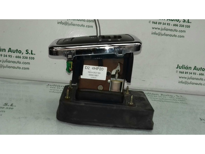 Recambio de palanca cambio para peugeot 407 st confort pack referencia OEM IAM 9654302180 00001887 CAMBIO AUTOMÁTICO