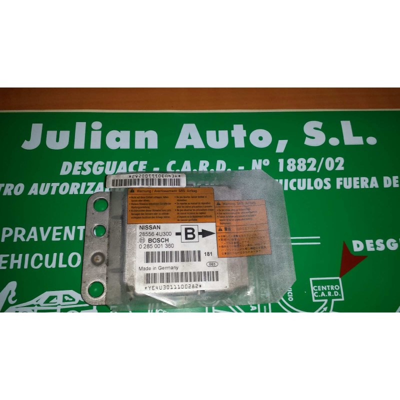 Recambio de centralita airbag para nissan almera tino (v10m) ambience referencia OEM IAM 0285001360 285564U300 