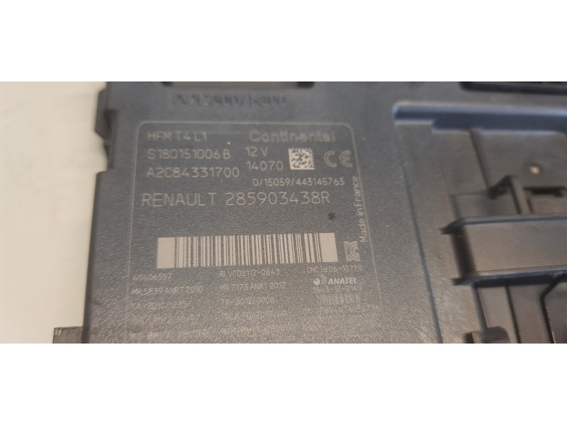 Recambio de conmutador de arranque para renault clio iv business referencia OEM IAM 285903438R A2C30075500 A2C84331700