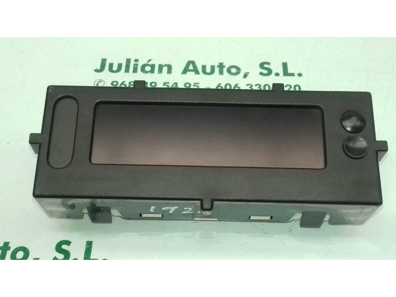 Recambio de pantalla multifuncion para renault clio grandtour authentique referencia OEM IAM 280348139R  