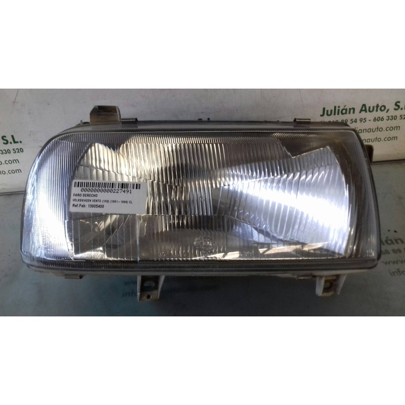 Recambio de faro derecho para volkswagen vento (1h2) cl referencia OEM IAM 13905400 13472800 