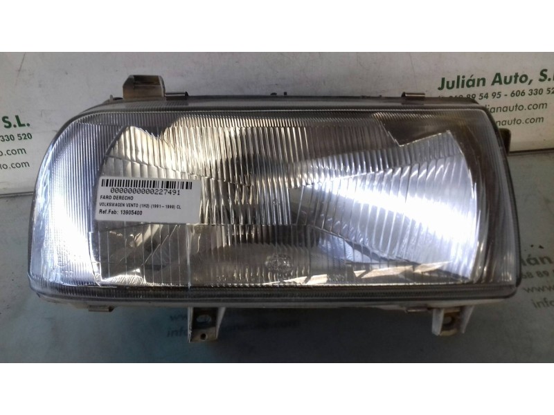 Recambio de faro derecho para volkswagen vento (1h2) cl referencia OEM IAM 13905400 13472800 
