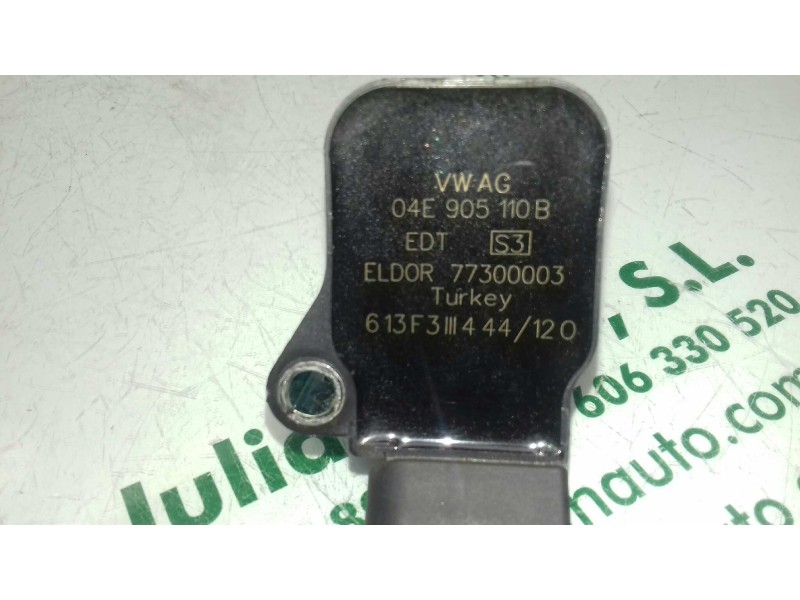 Recambio de bobina encendido para seat mii (kf1) @mii referencia OEM IAM 04E905110B 77300003 ELDOR