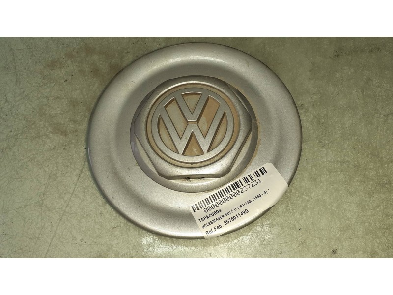 Recambio de tapacubos para volkswagen golf ii (191/193) referencia OEM IAM 357601149G  1 TAPA