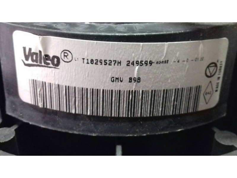Recambio de ventilador calefaccion para renault clio iv business referencia OEM IAM T1029527H 249599 VALEO