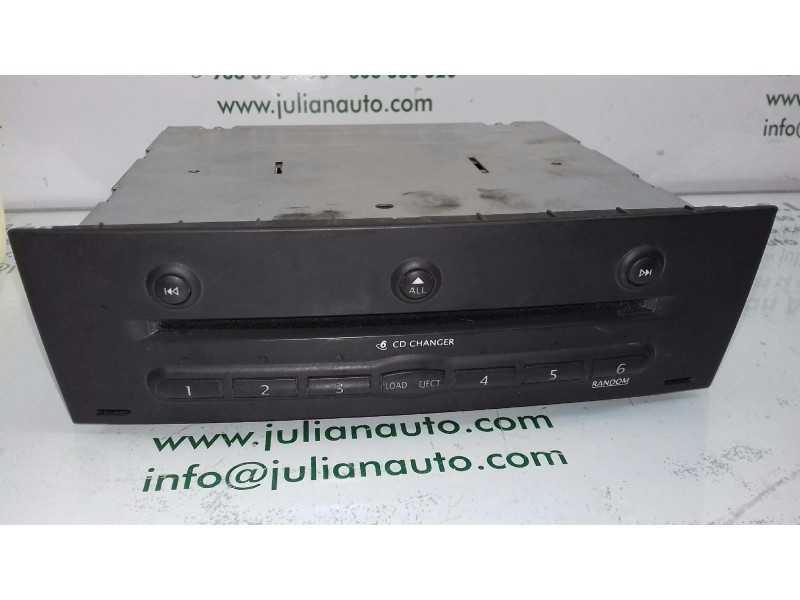 Recambio de sistema audio / radio cd para renault megane ii berlina 5p confort authentique referencia OEM IAM 8200084437 8200084