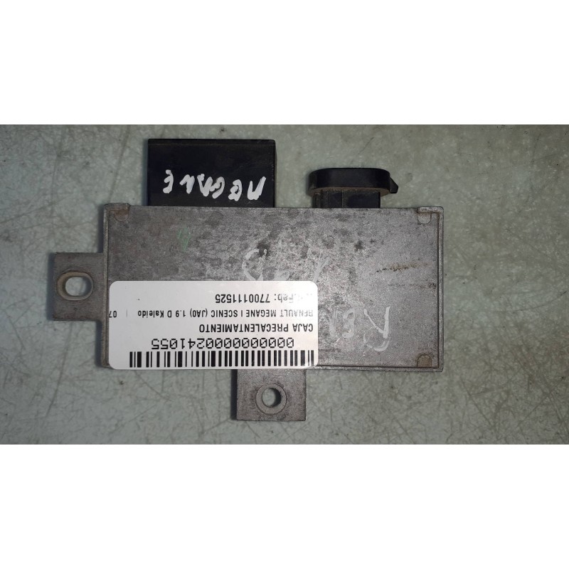 Recambio de caja precalentamiento para renault megane i scenic (ja0) 1.9 d kaleido referencia OEM IAM 7700111525  NAGARES Recambio de caja precalentamiento para renault megane i scenic (ja0) 1.9 d kaleido referencia OEM IAM 7700111525  NAGARES