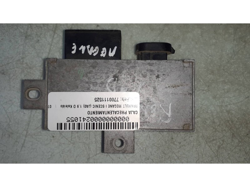 Recambio de caja precalentamiento para renault megane i scenic (ja0) 1.9 d kaleido referencia OEM IAM 7700111525  NAGARES Recambio de caja precalentamiento para renault megane i scenic (ja0) 1.9 d kaleido referencia OEM IAM 7700111525  NAGARES