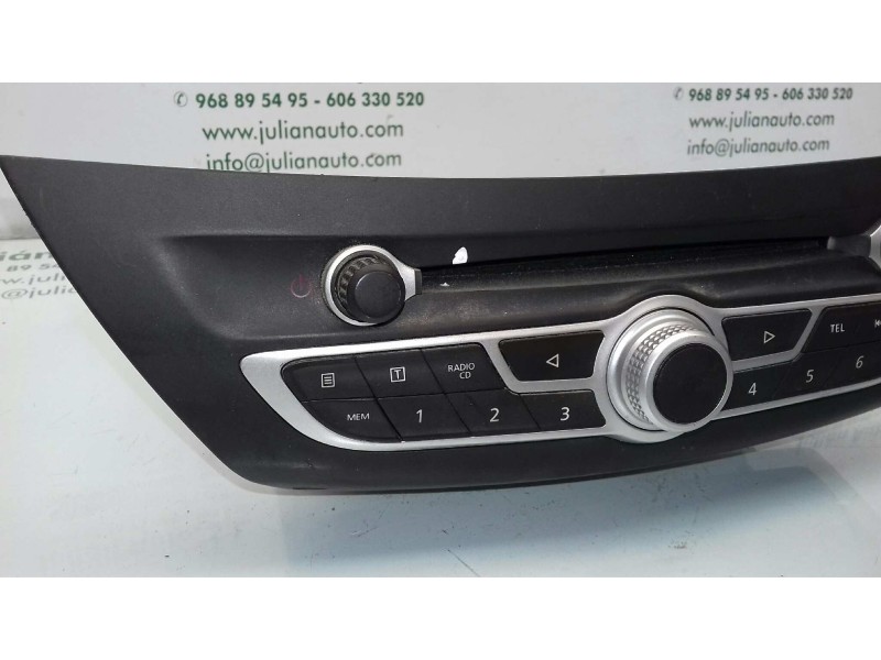 Recambio de sistema audio / radio cd para renault laguna iii authentique referencia OEM IAM 7649165391 281155676R BOSCH