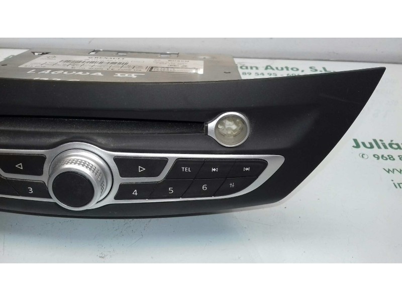 Recambio de sistema audio / radio cd para renault laguna iii authentique referencia OEM IAM 7649165391 281155676R BOSCH