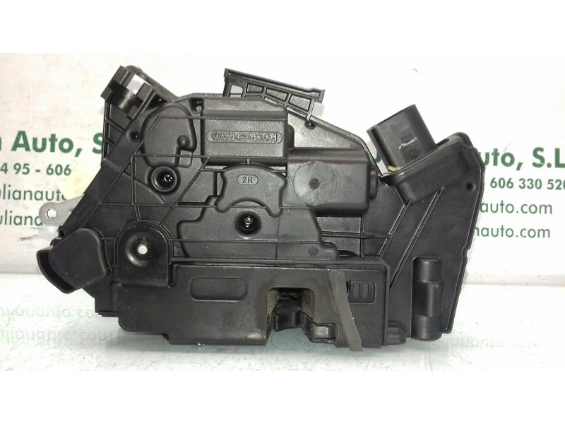 Recambio de cerradura puerta delantera derecha para seat mii (kf1) @mii referencia OEM IAM 1S1837016B 3+3 PINES NEGRO