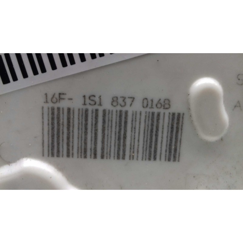 Recambio de cerradura puerta delantera derecha para seat mii (kf1) @mii referencia OEM IAM 1S1837016B 3+3 PINES NEGRO