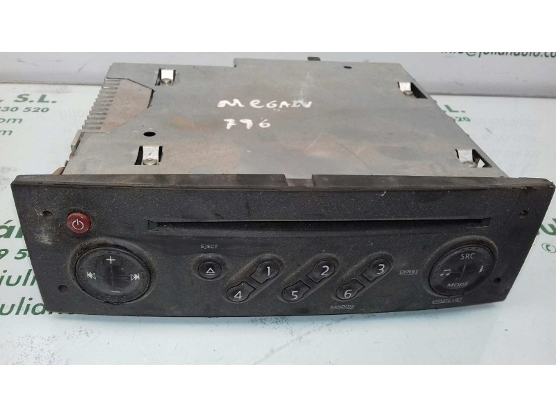 Recambio de sistema audio / radio cd para renault megane ii berlina 5p dynamique referencia OEM IAM 8200505114 8200505114T 