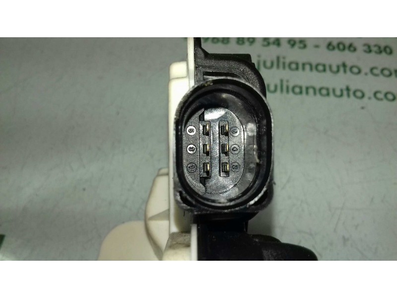 Recambio de cerradura puerta delantera derecha para seat mii (kf1) @mii referencia OEM IAM 1S1837016B 3+3 PINES NEGRO