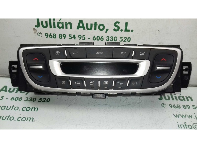 Recambio de mando climatizador para renault scenic iii dynamique referencia OEM IAM 275100026R E1059017 VALEO