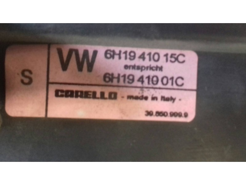 Recambio de faro izquierdo para seat arosa (6h1) select referencia OEM IAM 6H1941015C 39850748 