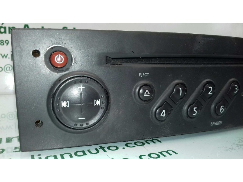 Recambio de sistema audio / radio cd para renault clio iii exception referencia OEM IAM 8200483757 8200483757T  Recambio de sistema audio / radio cd para renault clio iii exception referencia OEM IAM 8200483757 8200483757T