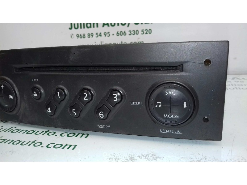 Recambio de sistema audio / radio cd para renault clio iii exception referencia OEM IAM 8200483757 8200483757T  Recambio de sistema audio / radio cd para renault clio iii exception referencia OEM IAM 8200483757 8200483757T