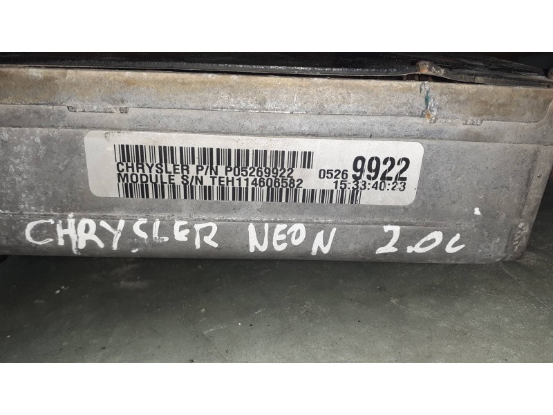 Recambio de centralita motor uce para chrysler neon (pl) 2.0 cs referencia OEM IAM 04745004 P05269922 0474500464490