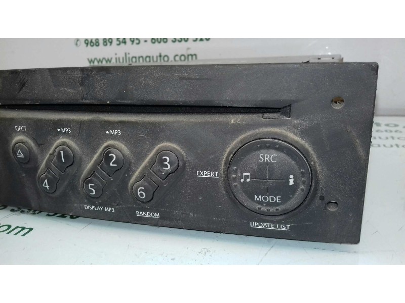 Recambio de sistema audio / radio cd para renault megane ii berlina 5p emotion referencia OEM IAM 8200633637 8200633637T  Recambio de sistema audio / radio cd para renault megane ii berlina 5p emotion referencia OEM IAM 8200633637 8200633637T