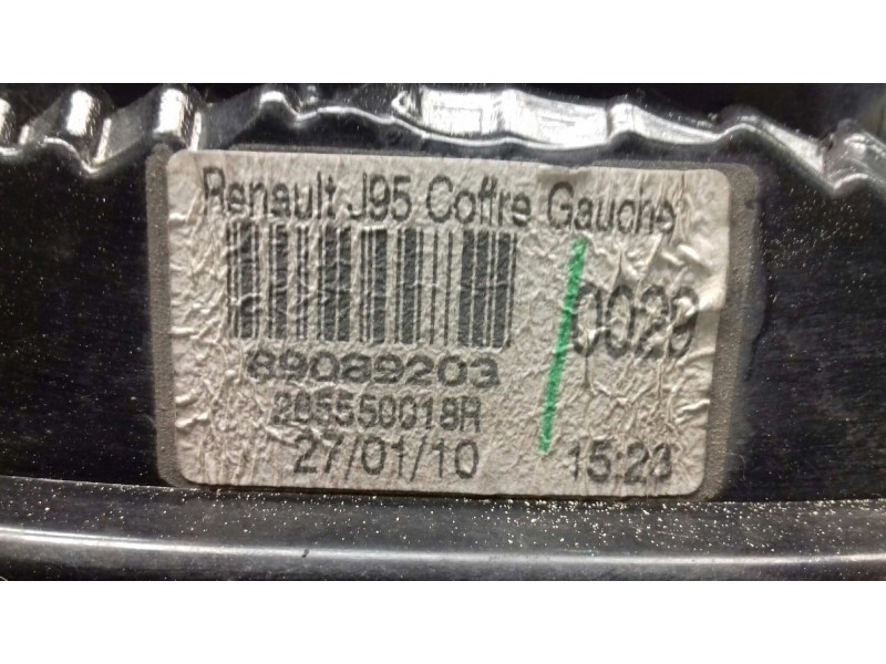 Recambio de piloto trasero izquierdo interior para renault scenic iii dynamique referencia OEM IAM 89089203  INT - PORTON