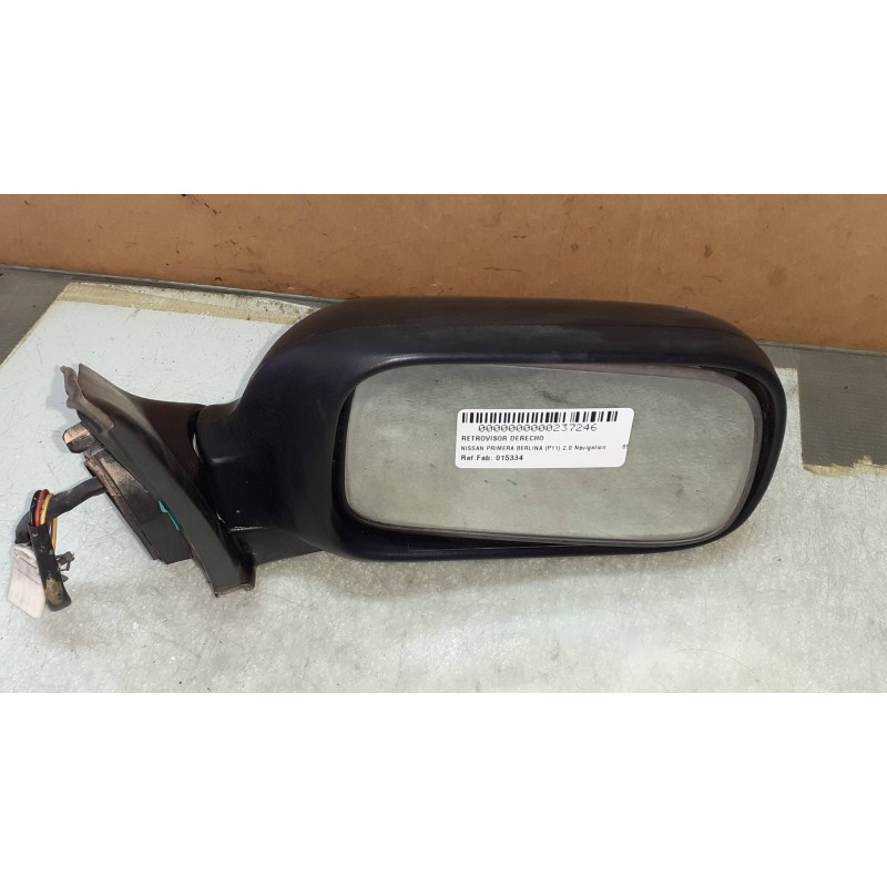 Recambio de retrovisor derecho para nissan primera berlina (p11) 2.0 navigation referencia OEM IAM 015334  ELECTRICO