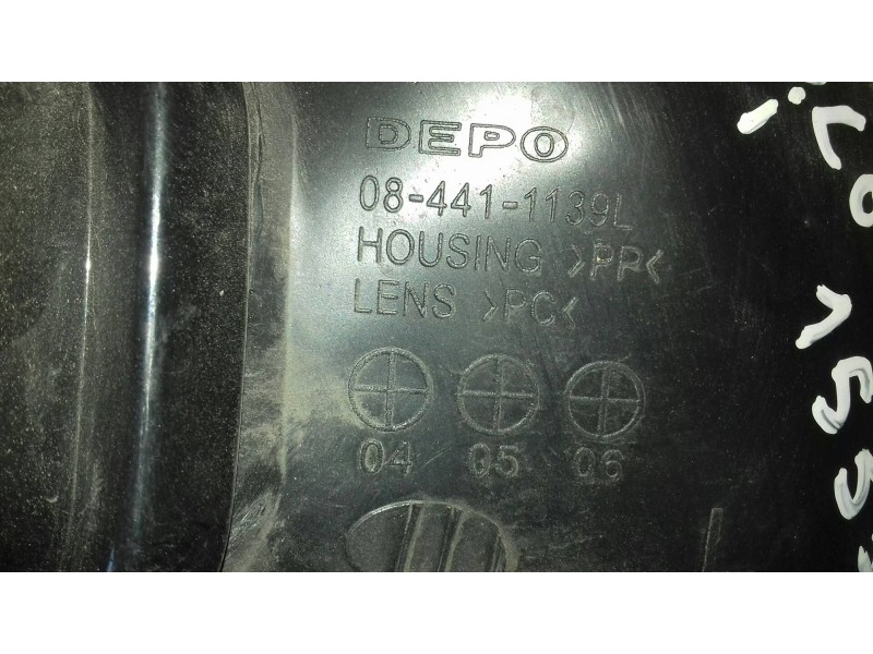 Recambio de faro izquierdo para volkswagen polo berlina (6n2) conceptline referencia OEM IAM 084411139  