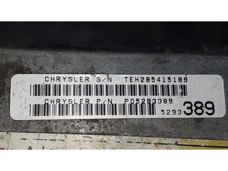 Recambio de centralita motor uce para chrysler neon (pl) 16v sport referencia OEM IAM P05293389  