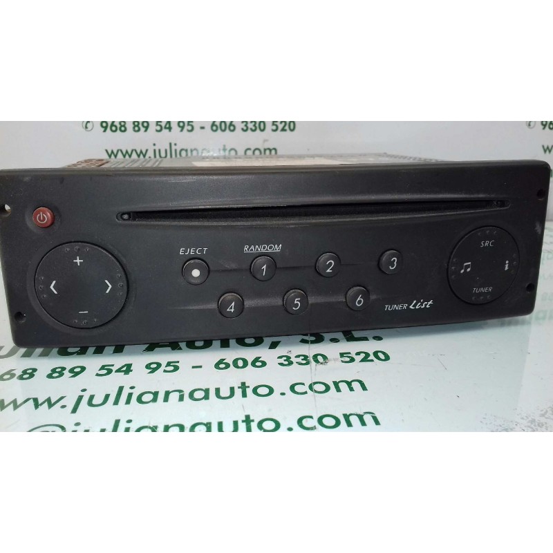 Recambio de sistema audio / radio cd para renault laguna ii (bg0) authentique referencia OEM IAM 8200247962 8200247962B 