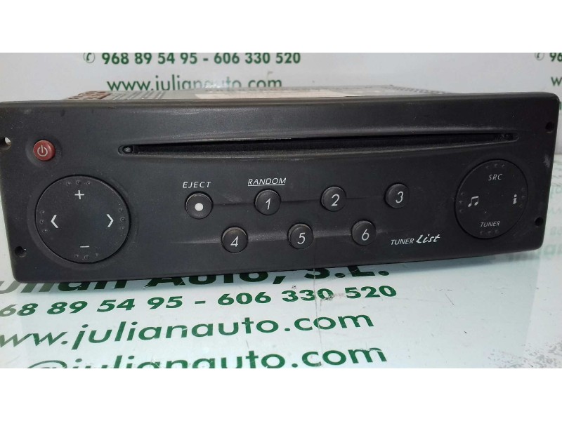 Recambio de sistema audio / radio cd para renault laguna ii (bg0) authentique referencia OEM IAM 8200247962 8200247962B 