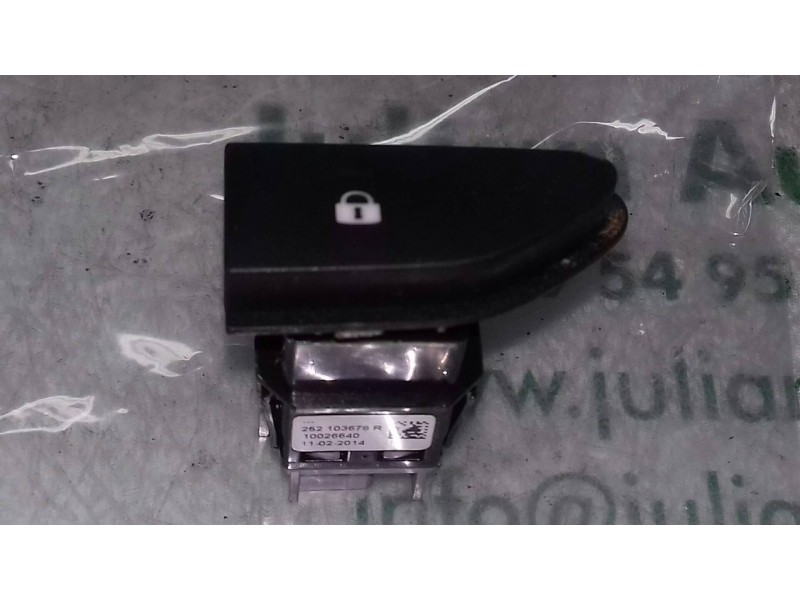 Recambio de interruptor para renault clio iv business referencia OEM IAM 252103678R 10026640 CIERRE CENTRALIZADO