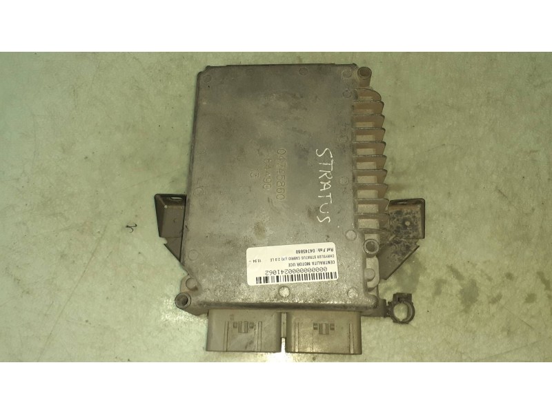 Recambio de centralita motor uce para chrysler stratus cabrio (jx) 2.0 le referencia OEM IAM 04745860 P04606306AI 0474586064490