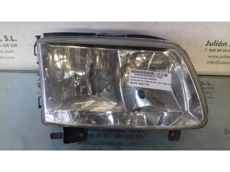 Recambio de piloto delantero derecho para volkswagen polo berlina (6n2) conceptline referencia OEM IAM 084411139  