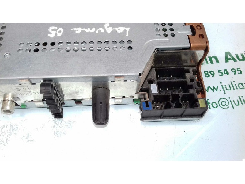 Recambio de sistema audio / radio cd para renault laguna ii (bg0) authentique referencia OEM IAM 8200247962 8200247962B 