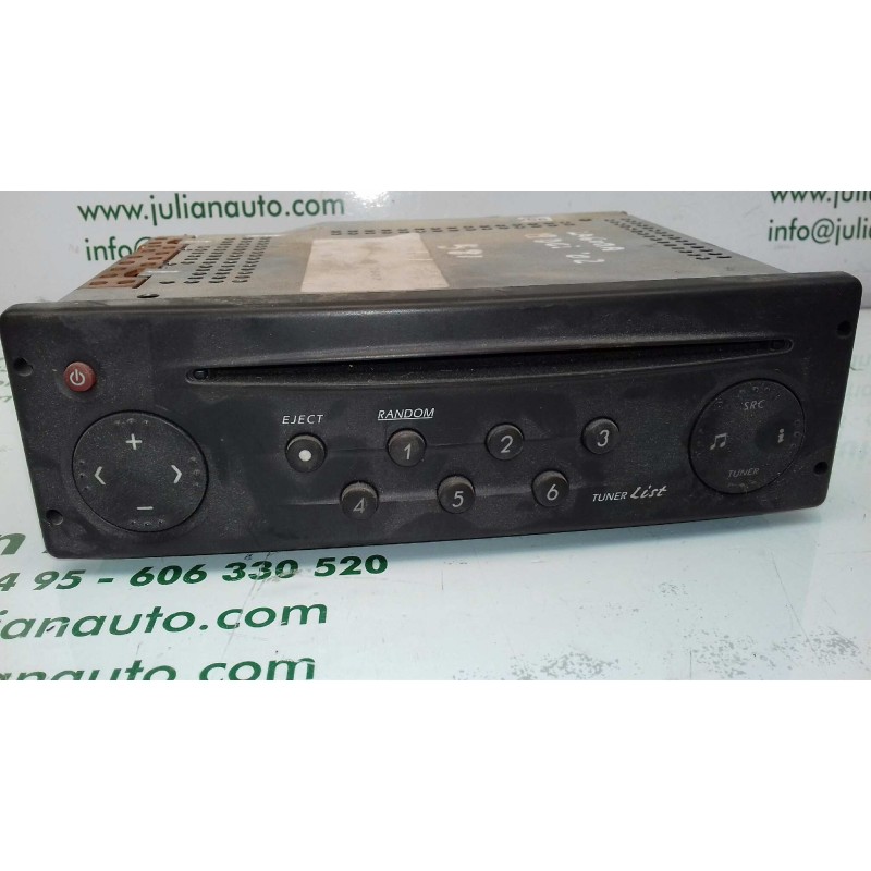 Recambio de sistema audio / radio cd para renault laguna ii (bg0) authentique referencia OEM IAM 8200002607 8200002607C 