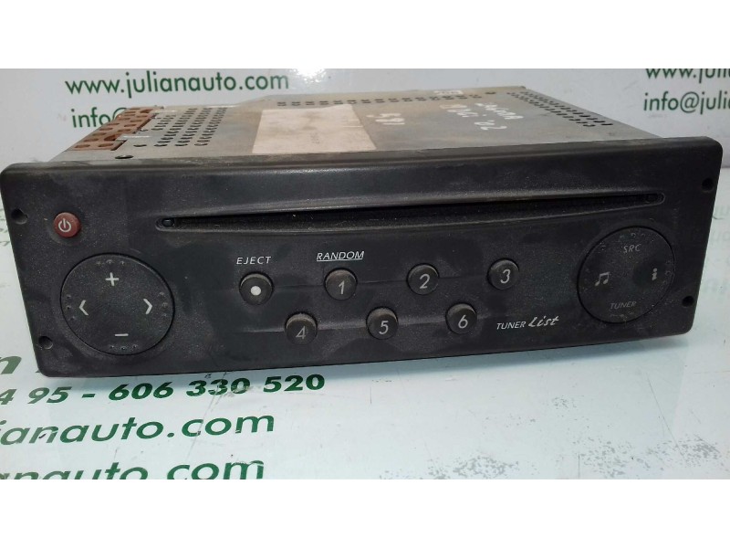 Recambio de sistema audio / radio cd para renault laguna ii (bg0) authentique referencia OEM IAM 8200002607 8200002607C 