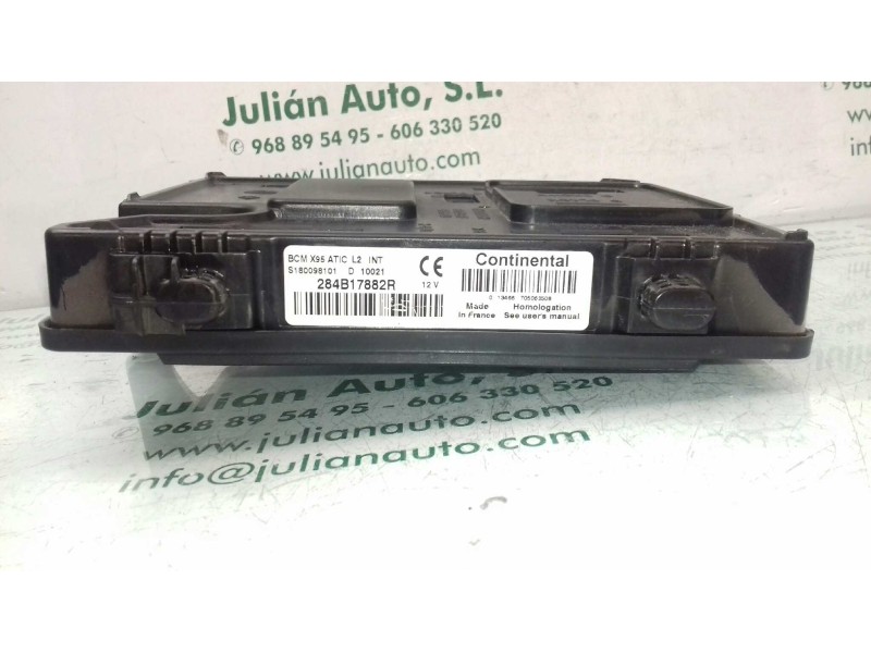 Recambio de centralita motor uce para renault scenic iii dynamique referencia OEM IAM 237100777R S180067109A KIT - CONTINENTAL