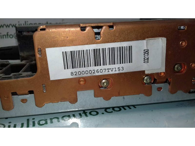 Recambio de sistema audio / radio cd para renault laguna ii (bg0) authentique referencia OEM IAM 8200002607 8200002607C 