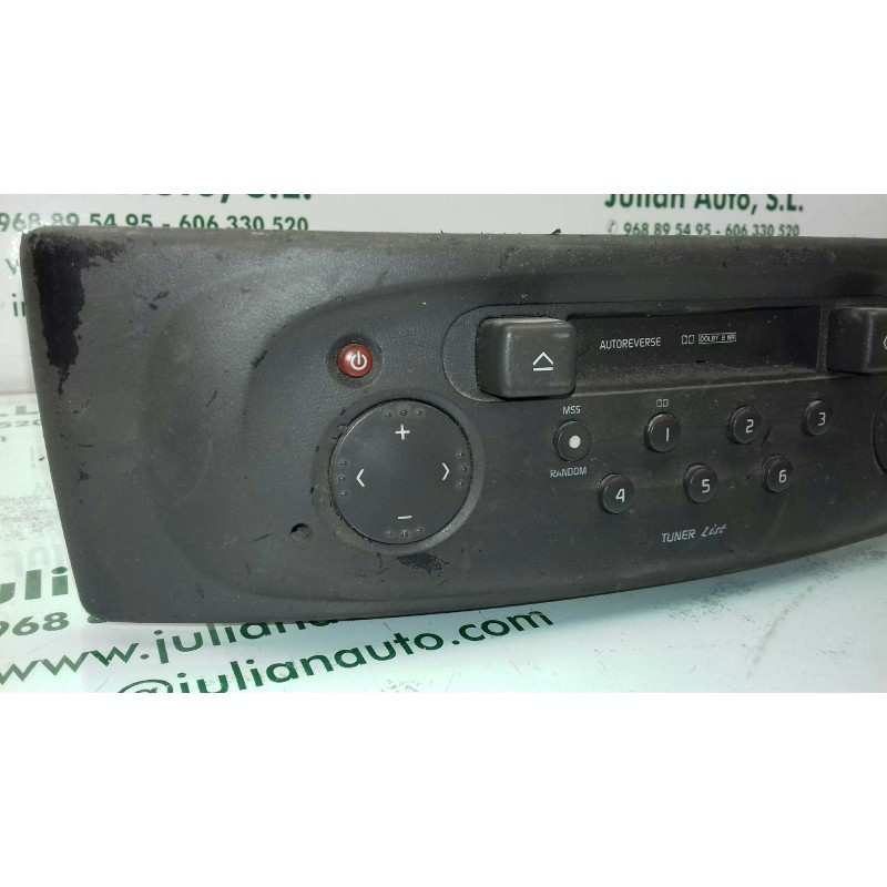 Recambio de sistema audio / radio cd para renault scenic (ja..) 1.9 dci authentique referencia OEM IAM 8200152345  CASETTE