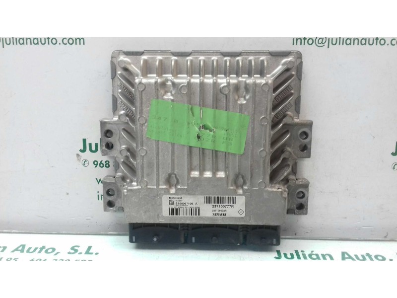 Recambio de centralita motor uce para renault scenic iii dynamique referencia OEM IAM 237100777R S180067109A KIT - CONTINENTAL