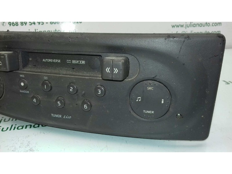 Recambio de sistema audio / radio cd para renault scenic (ja..) 1.9 dci authentique referencia OEM IAM 8200152345  CASETTE