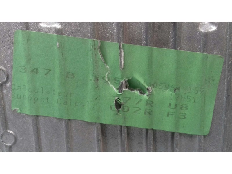 Recambio de centralita motor uce para renault scenic iii dynamique referencia OEM IAM 237100777R S180067109A KIT - CONTINENTAL