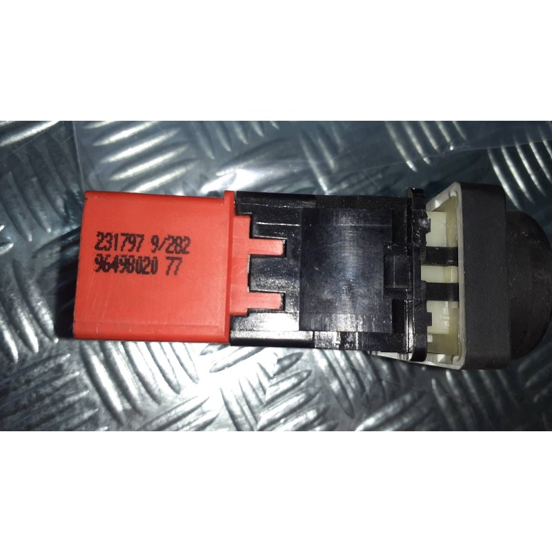 Recambio de interruptor para citroen xsara picasso 1.6 hdi 90 exclusive referencia OEM IAM 9649802077 CONECTOR 6 PINES BLOQUEO