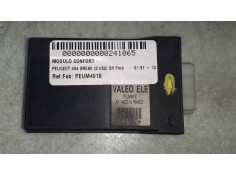 Recambio de modulo confort para peugeot 406 break (s1/s2) sr pack referencia OEM IAM PEUM491S CONECTOR 9 PINES RELE