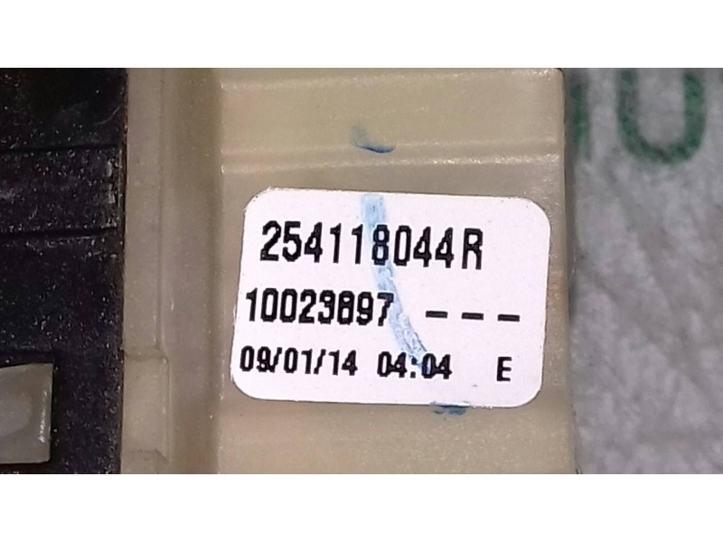Recambio de mando elevalunas delantero izquierdo para renault clio iv business referencia OEM IAM 254118044R 10023897 